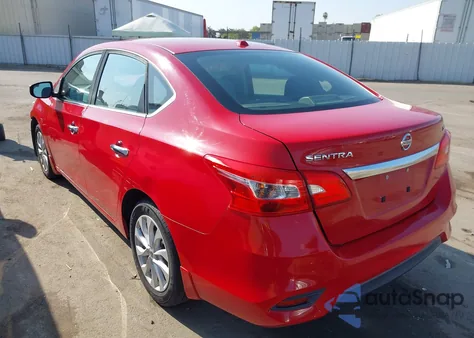 2018 Nissan Sentra Sv from USA, damaged, VIN 3N1AB7AP3JL616933